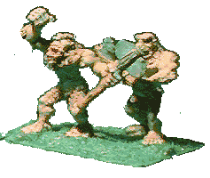 15 mm scale Ogres manufactured by Hobby Products for their Demonworld game. Click here for more